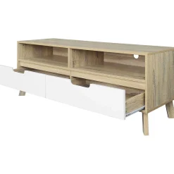 mutoni trend Lowboard Natur 140X40X52 Weiss><noscript><img width=