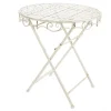 mutoni lifestyle Metalltisch Bistrotisch Emily Weiss Rund 70X70> Bistrotische