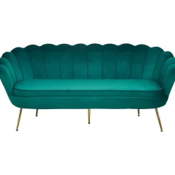 mutoni casual Muschelsofa Samt 3-Sitzer Grun><noscript><img width=