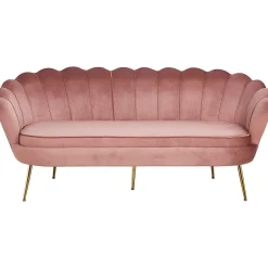 mutoni casual Muschelsofa 3-Sitzer Samt Rose><noscript><img width=