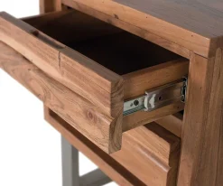 mutoni inspiration Nachttisch Akazienholz Natur 50X56> Schlafzimmer
