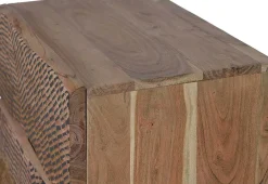 mutoni inspiration Nachttisch Akazienholz Natur 57X50> Schlafzimmer