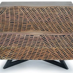 mutoni inspiration Nachttisch Akazienholz Natur 57X50><noscript><img width=