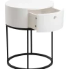 mutoni scandi Nachttisch Parinton Weiss 40> Schlafzimmer