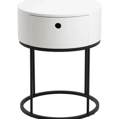 mutoni scandi Nachttisch Parinton Weiss 40><noscript><img width=