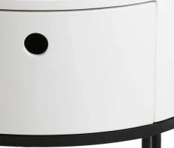 mutoni scandi Nachttisch Parinton Weiss 40><noscript><img width=