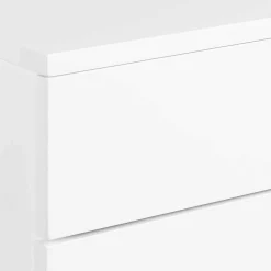mutoni scandi Nachttisch Rognonas Weiss 37X32> Schlafzimmer