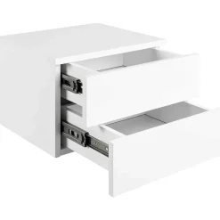 mutoni scandi Nachttisch Rognonas Weiss 37X32><noscript><img width=