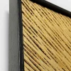 KARE Design Objektbild Art Geometric Circle Gold 120X120> Ölbilder