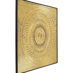 KARE Design Objektbild Art Geometric Circle Gold 120X120><noscript><img width=