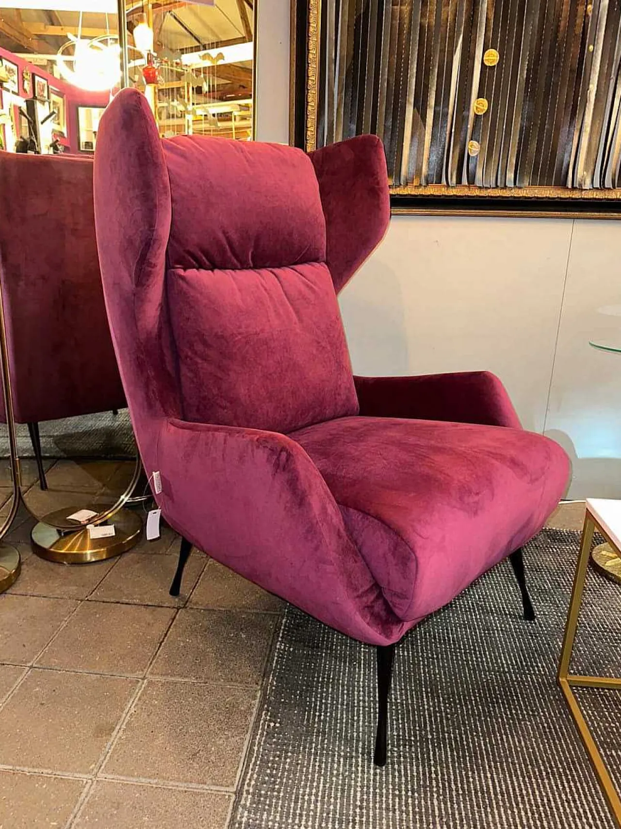 mutoni prime Ohrensessel Arinn Rot> Ohrensessel