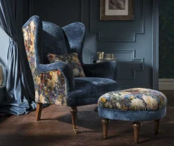 tetrad Ohrensessel Crawford Allure Azure Royal Garden Sapphire><noscript><img width=