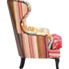 KARE Design Ohrensessel Patchwork Red> Ohrensessel