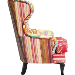 KARE Design Ohrensessel Patchwork Red> Ohrensessel