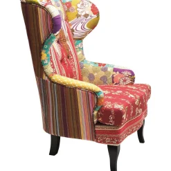 KARE Design Ohrensessel Patchwork Red> Ohrensessel
