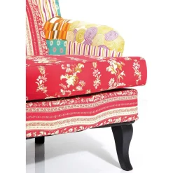 KARE Design Ohrensessel Patchwork Red><noscript><img width=