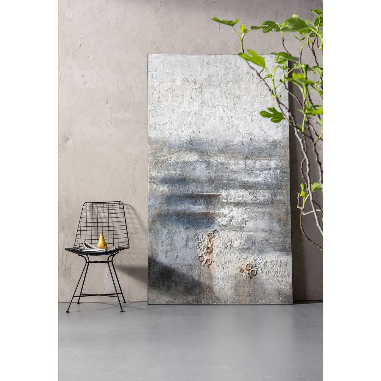 KARE Design Olbild Abstract Into The Night 210X120Cm> Ölbilder