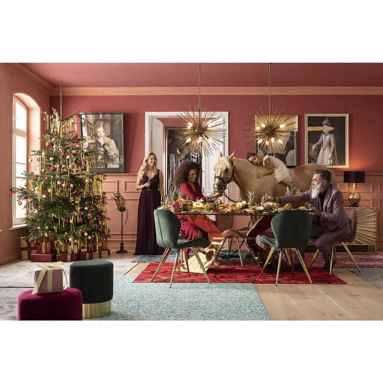 KARE Design Olbild Frame Incognito Baroness 100X80Cm> Ölbilder