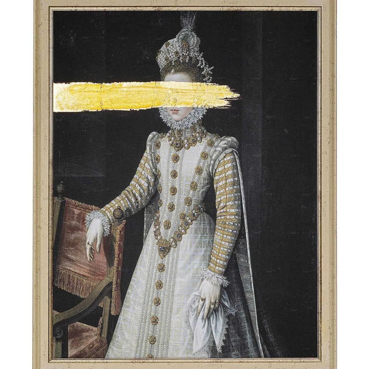 KARE Design Olbild Frame Incognito Baroness 100X80Cm> Ölbilder