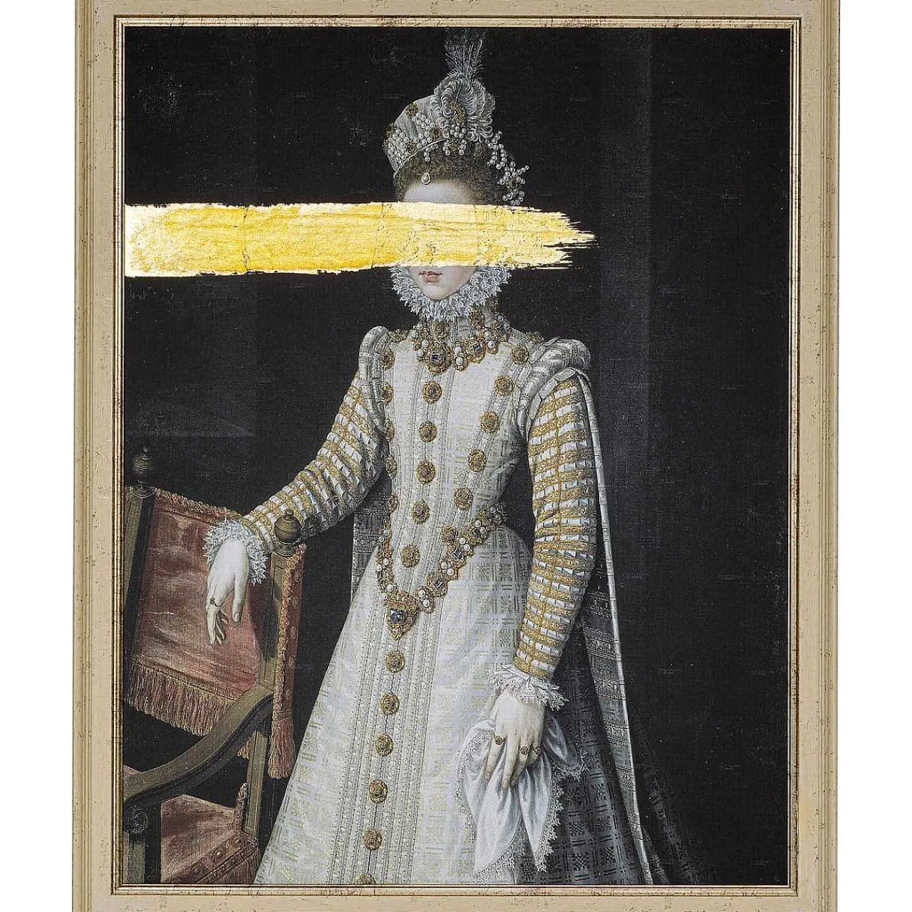 KARE Design Olbild Frame Incognito Baroness 100X80Cm> Ölbilder