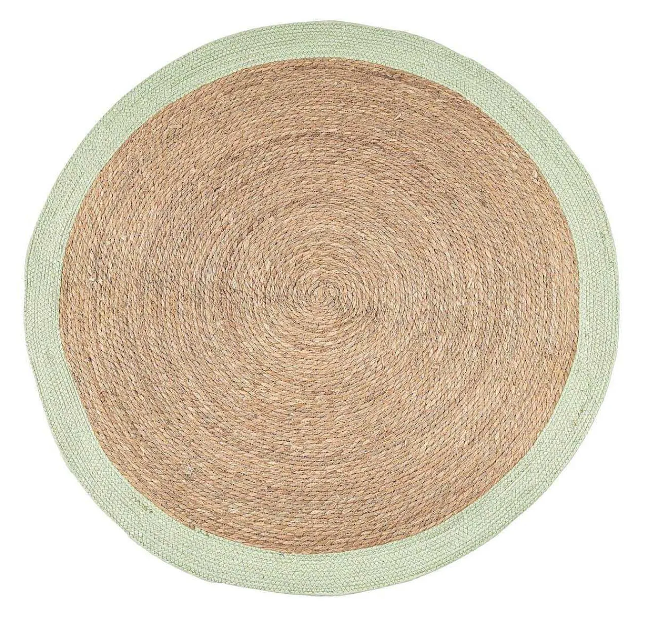 mutoni lifestyle Outdoor Teppich Zahra Natur-Grun Rund 120> Outdoorteppiche