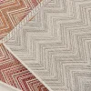 KARE Design Outdoor Teppich Zigzag Rot 160X230> Outdoorteppiche
