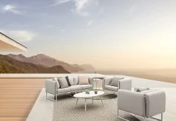 mutoni lifestyle Outdoor-Teppich Bhajan Grau 230X350> Outdoorteppiche