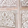mutoni lifestyle Paravent Alyssa 3 Turen Altweiss Mit Spiegel 130X180> Paravents