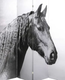 KARE Design Paravent Beauty Horses 160X180><noscript><img width=