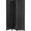 mutoni lifestyle Paravent Jalila Schwarz 135X180> Paravents