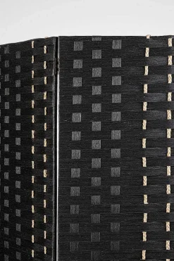 mutoni lifestyle Paravent Jalila Schwarz 135X180> Paravents