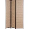 mutoni lifestyle Paravent Jorah Natur-Braun 135X180> Paravents