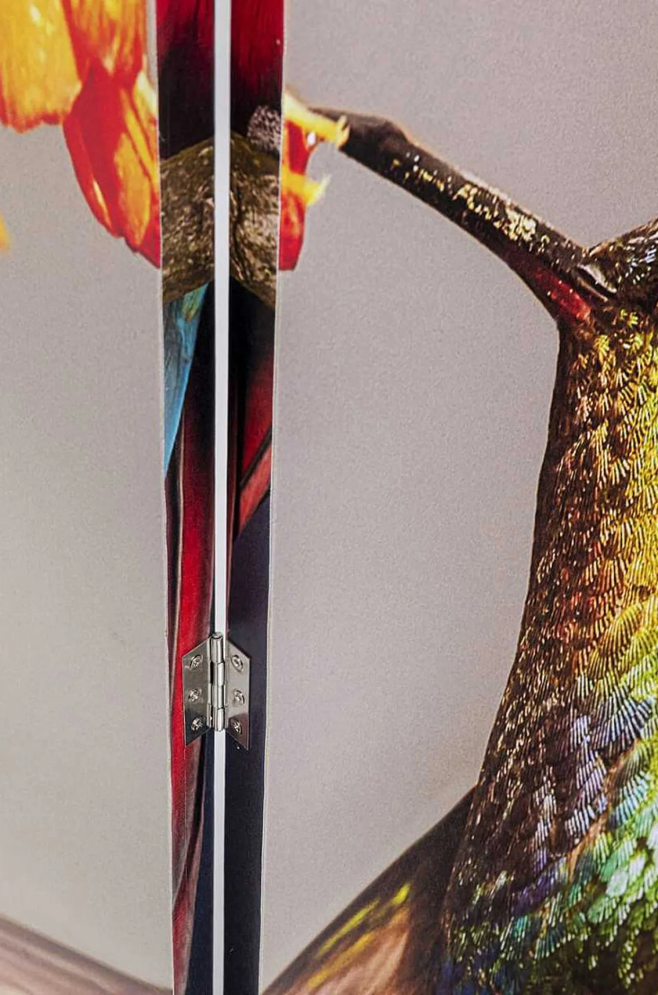 KARE Design Paravent Twin Parrot Vs Cute Colibri 120X180> Paravents