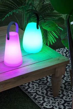 mutoni lifestyle Party Led Lampe Grau 12X20> Bodenleuchten Aussen