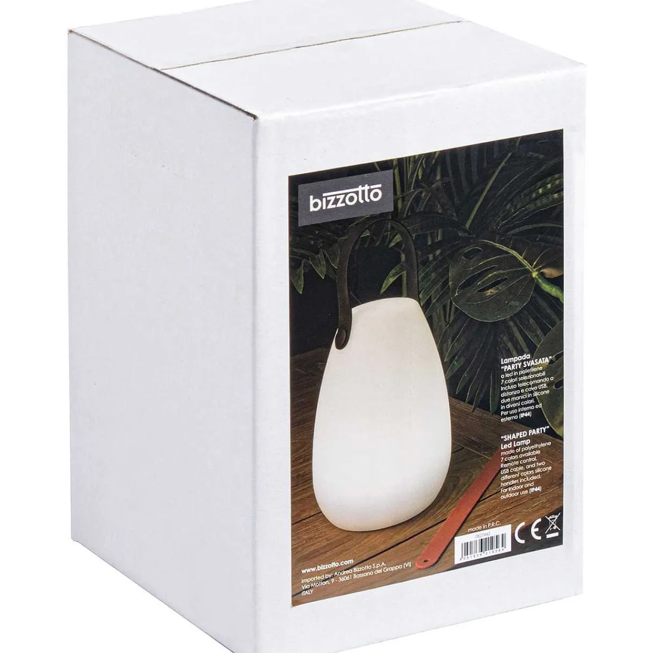 mutoni lifestyle Party Led Lampe Orange 12X20> Bodenleuchten Aussen