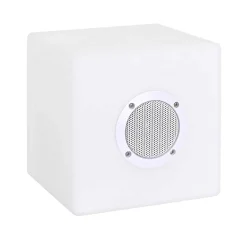 mutoni lifestyle Pe Speaker-Wurfel Led Lampe 20X20><noscript><img width=