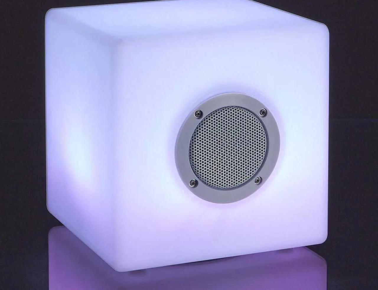 mutoni lifestyle Pe Speaker-Wurfel Led Lampe 20X20> Bodenleuchten Aussen