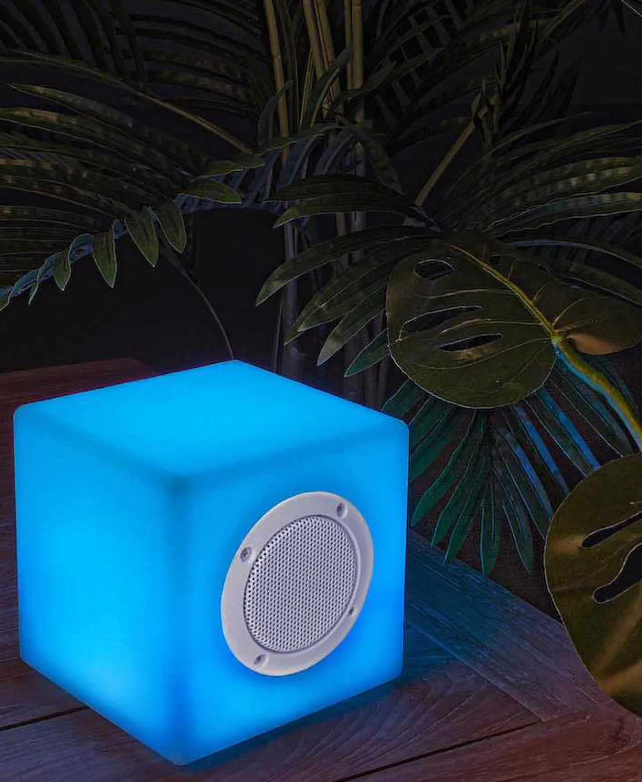 mutoni lifestyle Pe Speaker-Wurfel Led Lampe 15X15> Bodenleuchten Aussen