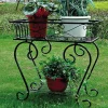 mutoni pleasure Pflanzstander Crysal Stahl Schwarz> Gartendeko