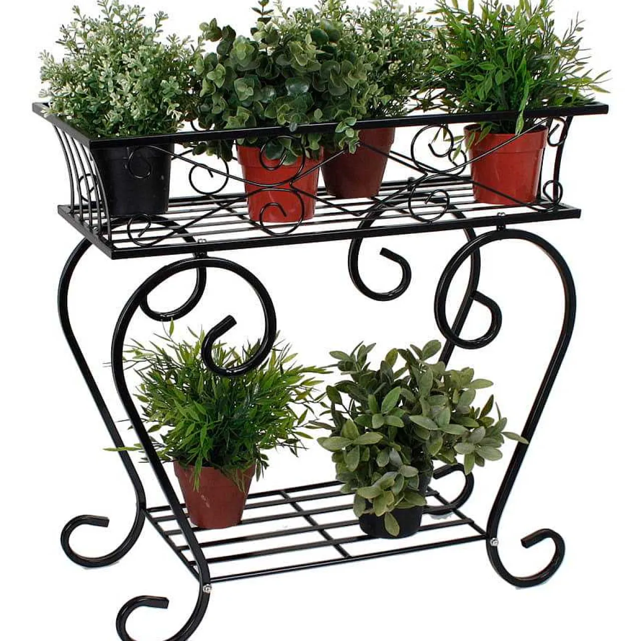 mutoni pleasure Pflanzstander Crysal Stahl Schwarz> Gartendeko