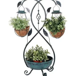 mutoni pleasure Pflanzstander Thundar Stahl Blau> Gartendeko