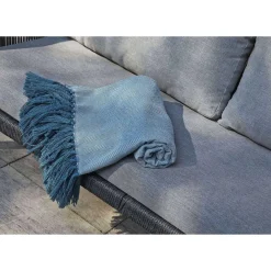 mutoni living Plaid Aqua 140X190> Tagesdecken & Plaids
