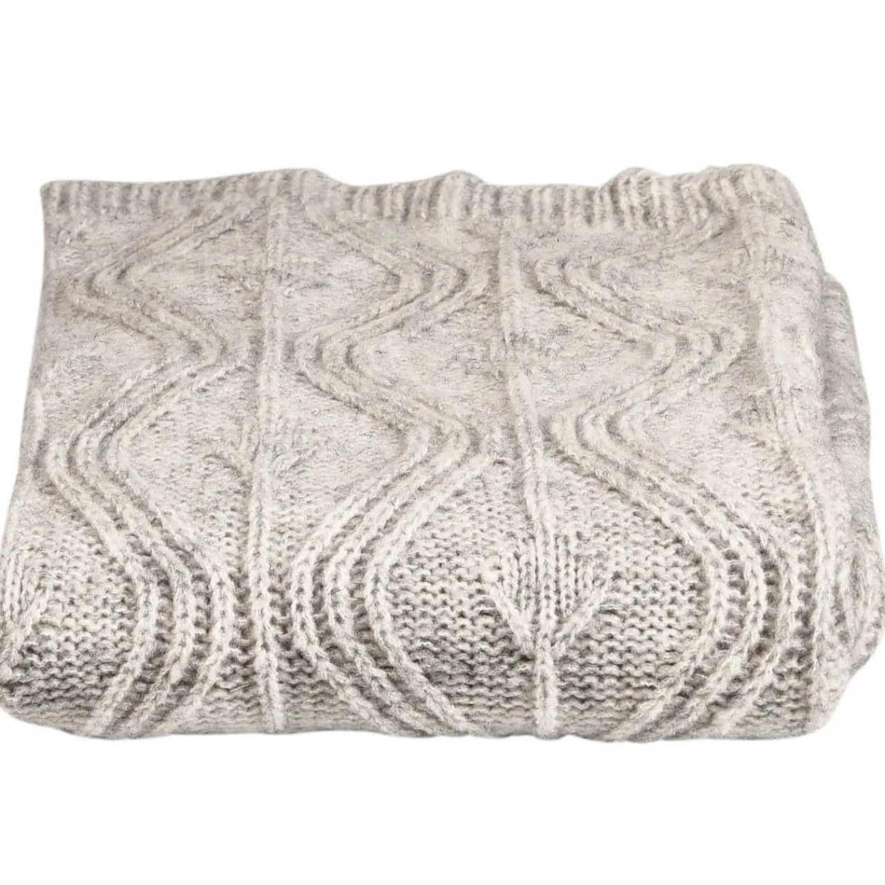mutoni living Plaid Dali Wolle Beige 130X170> Tagesdecken & Plaids