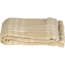 mutoni living Plaid Winter Sand/Offwhite 130X170> Tagesdecken & Plaids