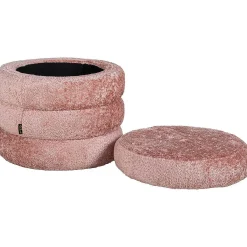 Richmond Interiors Pouf Adele Salmon Rund 50><noscript><img width=