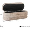 Richmond Interiors Pouf Camille Sheep Nature> Hocker