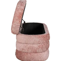 Richmond Interiors Pouf Camille Sheep Salmon> Hocker