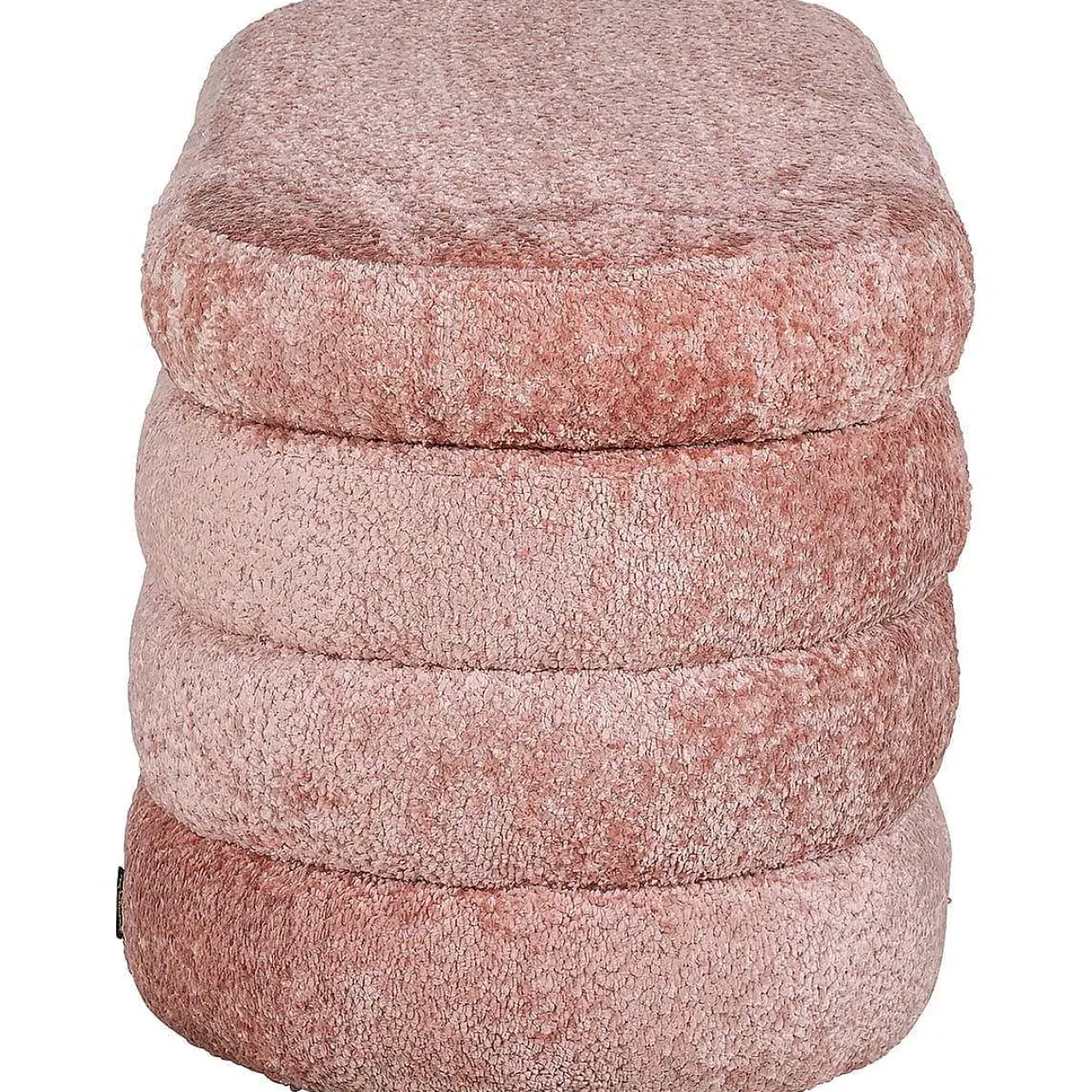 Richmond Interiors Pouf Camille Sheep Salmon> Hocker