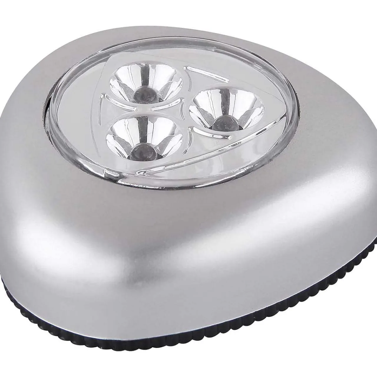 mutoni light Pushlight Kunststoff Silber Metallic 3Xled> Bodenleuchten