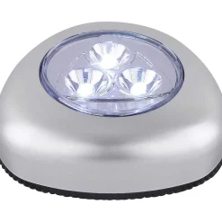 mutoni light Pushlight Kunststoff Silber Metallic 3Xled><noscript><img width=
